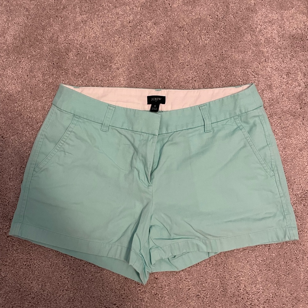 Jcrew mint green Shorts